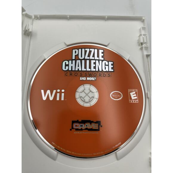 Puzzle Challenge: Crosswords and More (Nintendo Wii, 2009) - Picture 6 of 6